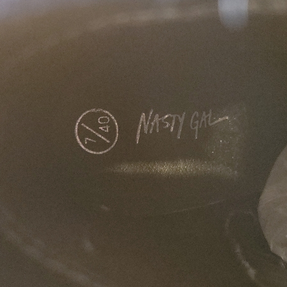 Nasty Gal Faux Leather Platform Ankle Bootie - Picture 12 of 15